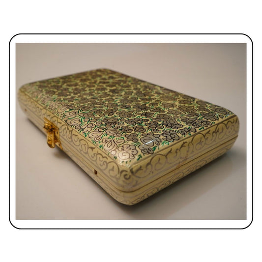 Artisanal Clutch - Sattva Best of India - Pouches_Mini_Pochette_Small_Pouch_Walnut_Colorful_Sattva Best of India_Trequarti_12 