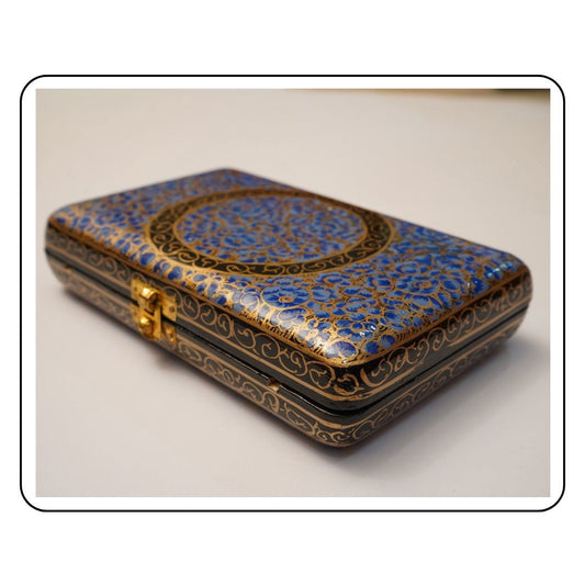 Artisanal Clutch - Sattva Best of India - Pouches_Mini_Pochette_Small_Pouch_Walnut_Colorful_Sattva Best of India_trequarti_13 