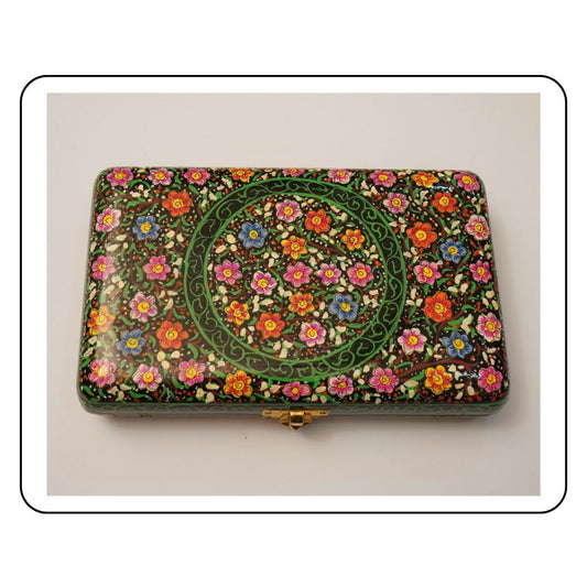 Chic Indian Clutch Purses - Sattva Best of India - Pouches_Mini_Pochette_Small_Pouch_Walnut_Colorful_Sattva Best of India_Top_15 