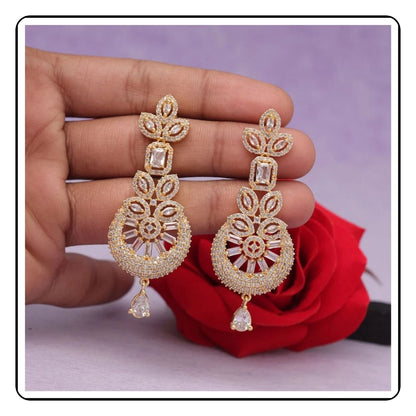 Shimmering Majesty Earrings- Sattva Best Of India