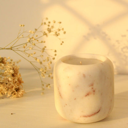 The Aromatic Carrara Candle - LIMITED EDITION - Sattva Best of India -  