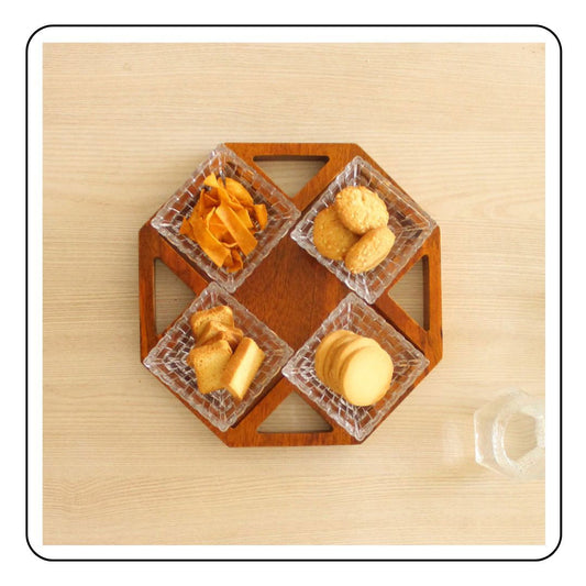 The Octagonal Platter and Tray - LIMITED EDITION - Sattva Best of India - #original_alt_text# 