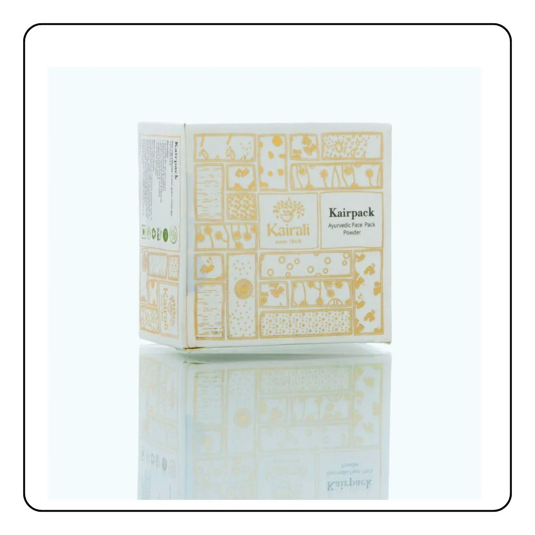 Ayurvedic Herbal Face Pack for Glowing & Radiant Skin - Kairpack - Sattva Best of India - Ayurvedic Herbal Face Pack for Glowing & Radiant Skin - Kairpack figure 11 box