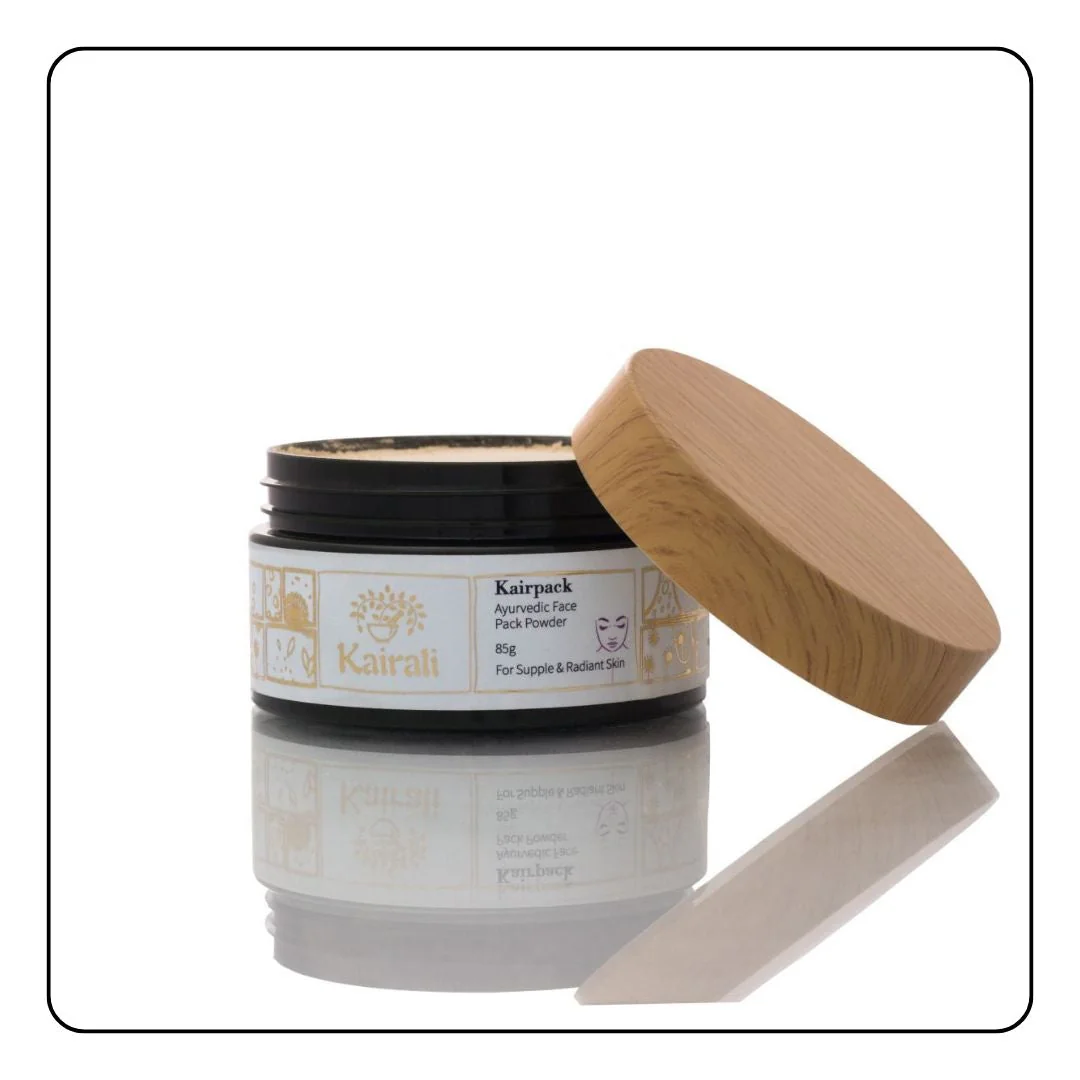 Ayurvedic Herbal Face Pack for Glowing & Radiant Skin - Kairpack - Sattva Best of India - Ayurvedic Herbal Face Pack for Glowing & Radiant Skin - Kairpack figure 12 jar