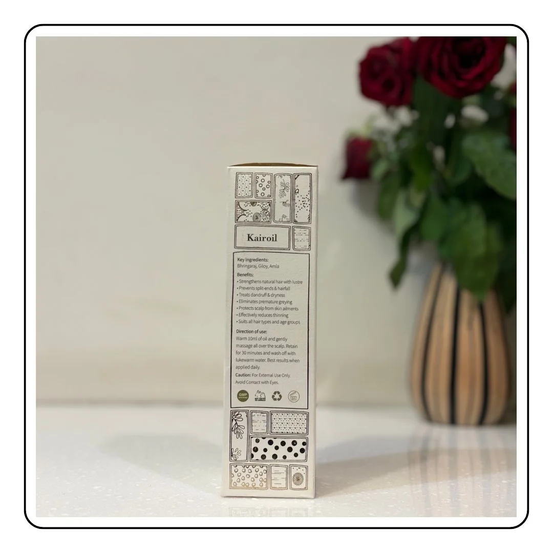 Best Ayurvedic Hair Oil - Kairoil - 200ml - Sattva Best of India - Best Ayurvedic Hair Oil - Kairoil - 200ml pic 6