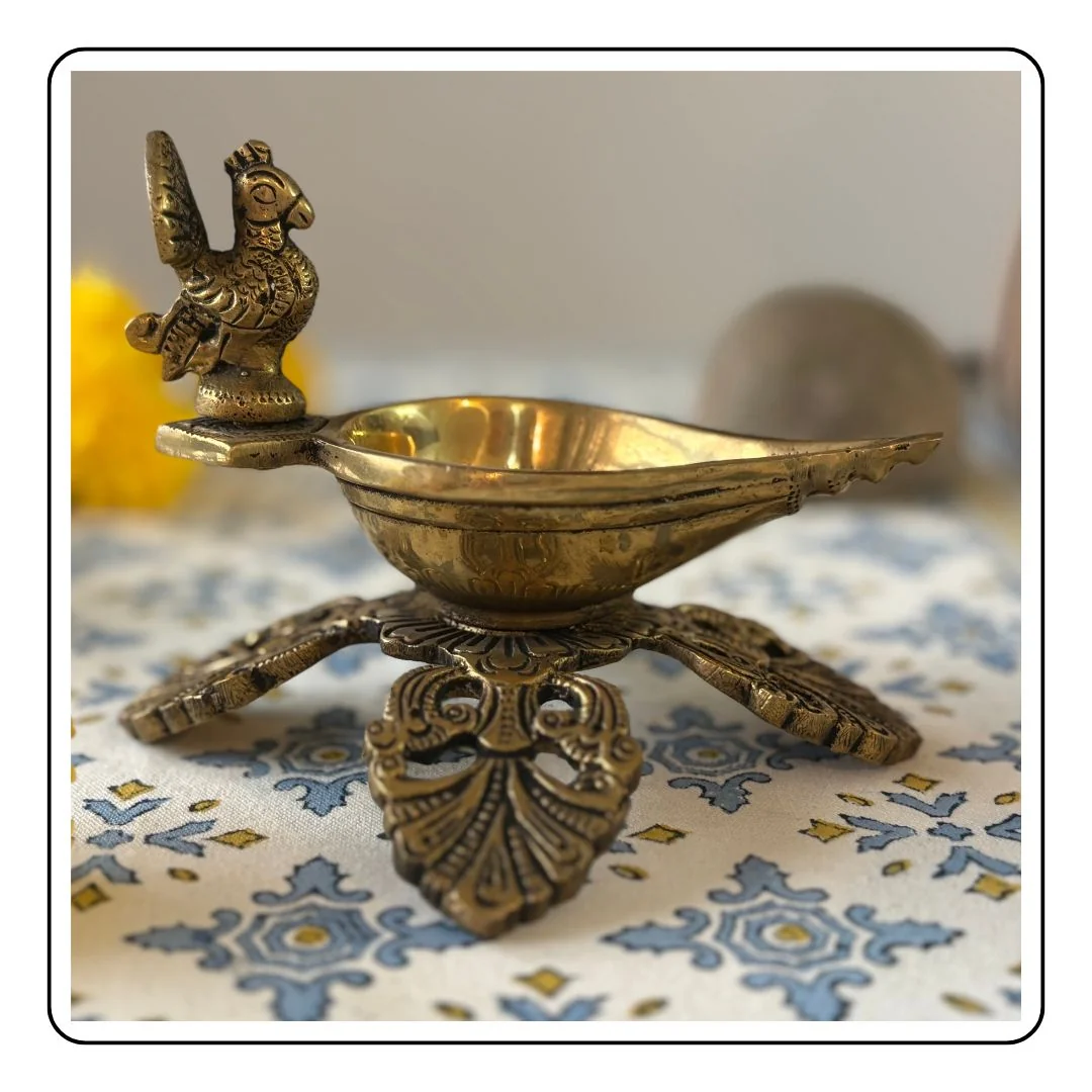Brass Diya Lamp - LIMITED EDITION - Sattva Best of India - Brass Diya Lamp picture 7