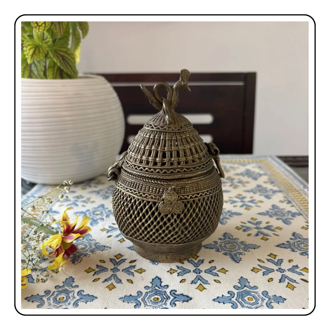 Brass Jewelry Box - LIMITED EDITION - Sattva Best of India - Brass Jewelry Box picture 3