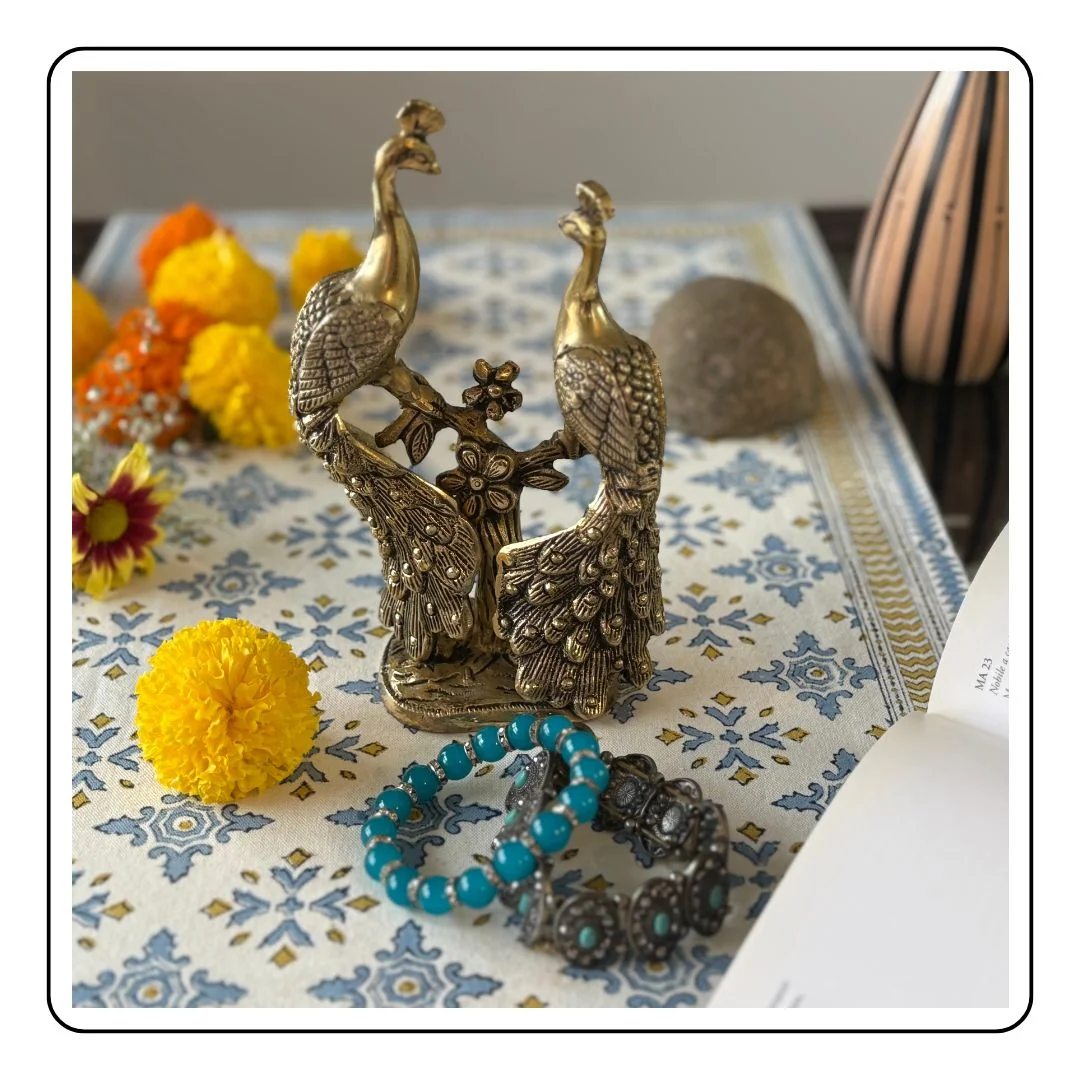 Brass Peacocks - LIMITED EDITION - Sattva Best of India - Brass Peacocks - LIMITED EDITION picture 4