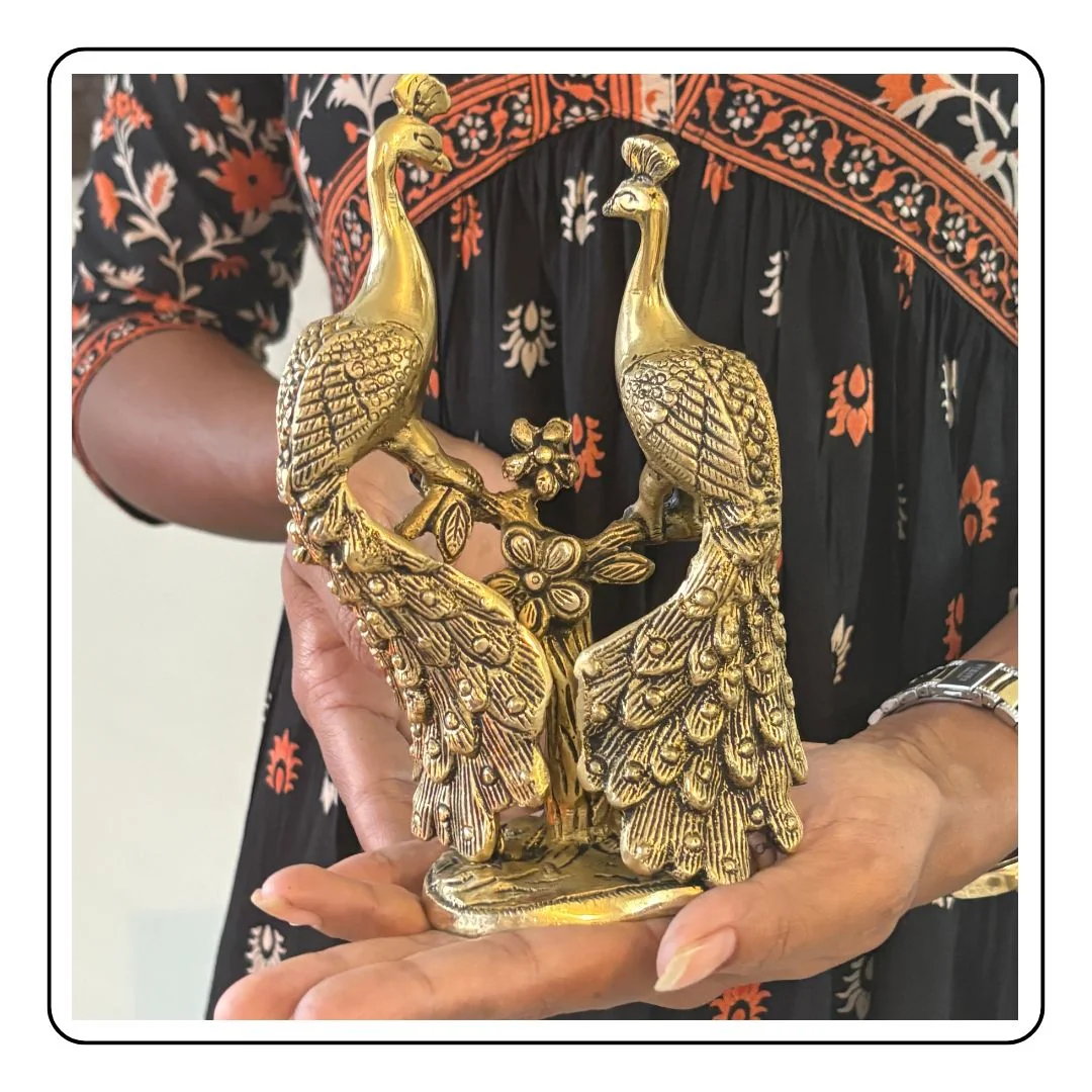 Brass Peacocks - LIMITED EDITION - Sattva Best of India - Brass Peacocks - LIMITED EDITION picture 5