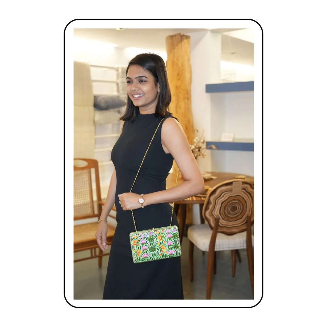 Chic Indian Clutch Purses - Sattva Best of India - #original_alt_text#