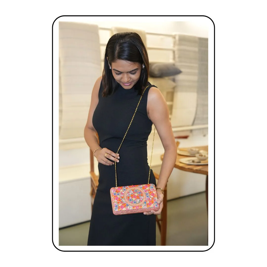 Chic Indian Clutch Purses - Sattva Best of India - #original_alt_text#