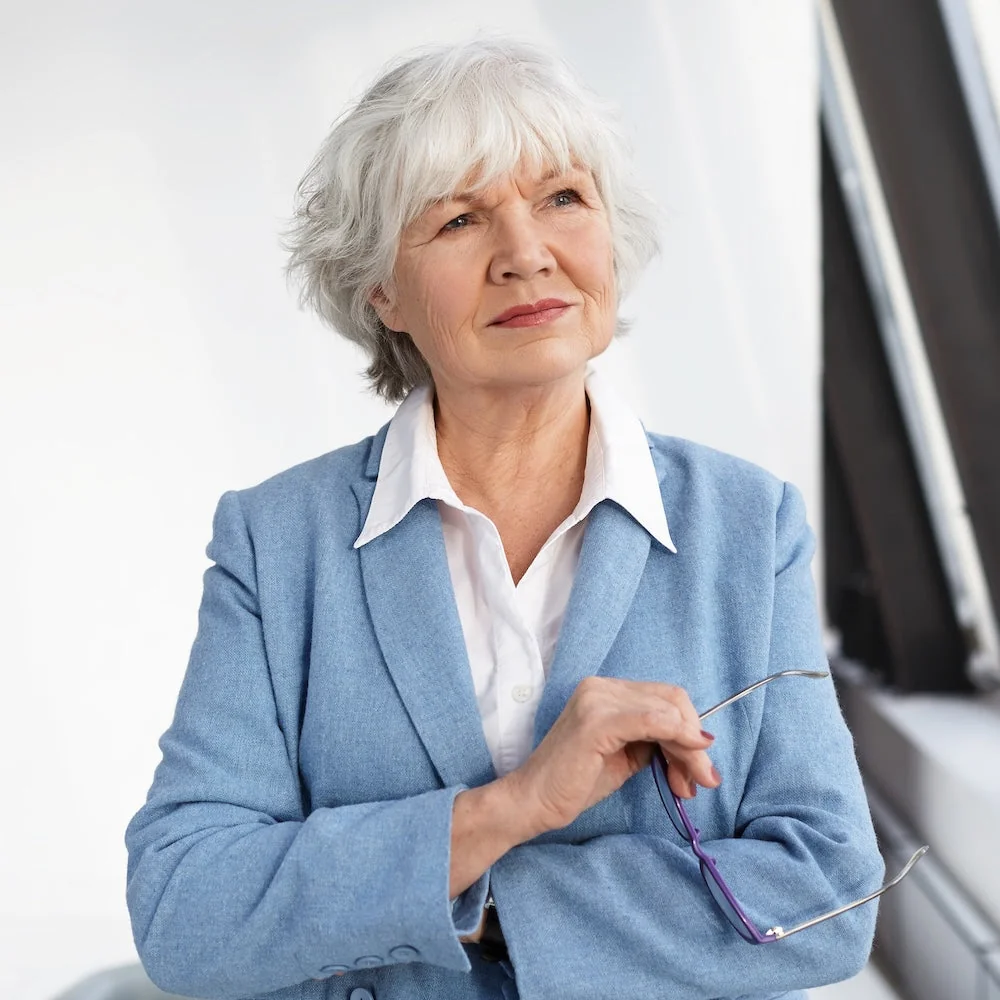 healthy mature woman