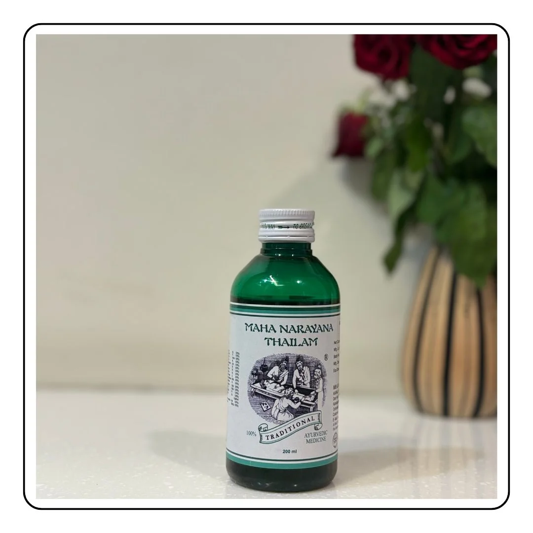 Medicated Oil for Joint Pains & Rheumatic Disorders - Maha Narayana Thailam - Sattva Best of India - Rheumatic Disorders - Maha Narayana Thailam picture 2 bottle