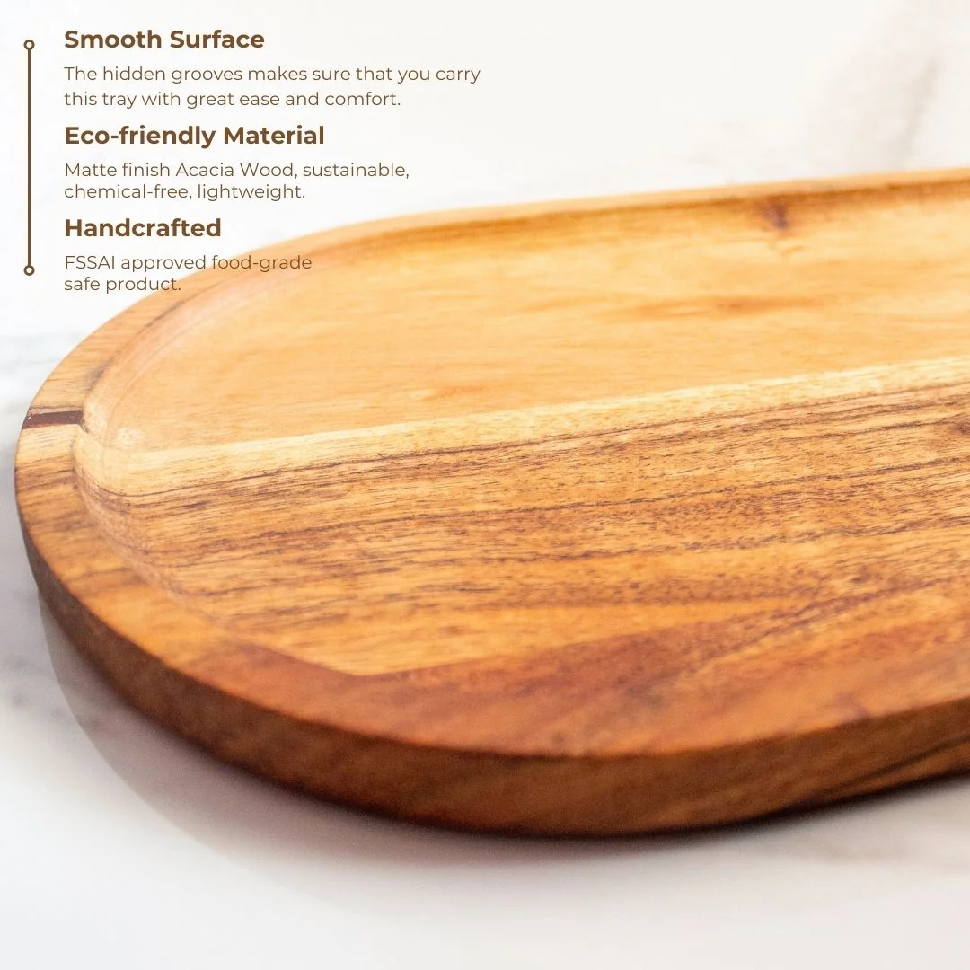 The Elliptical Tray - LIMITED EDITION - Sattva Best of India -