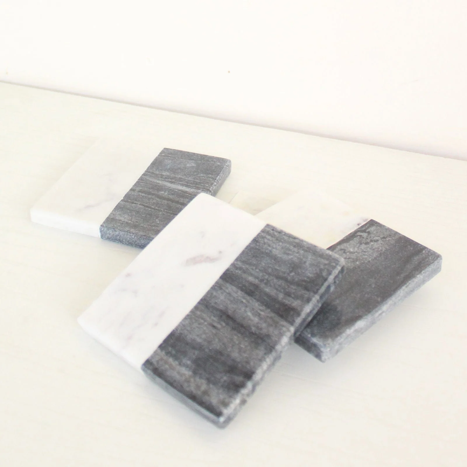 The Half & Half coasters Set - LIMITED EDITION - Sattva Best of India -