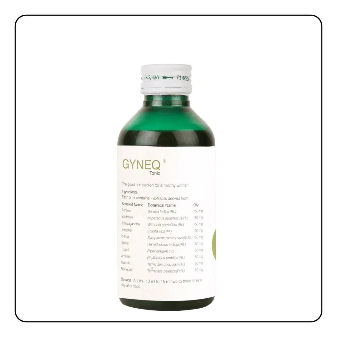 Women's Health Tonic - GyneQ - Sattva Best of India - Women's Health Tonic - GyneQ picture 3 bottle
