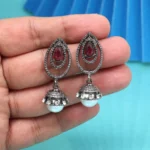 citrus orange color fashion earrings